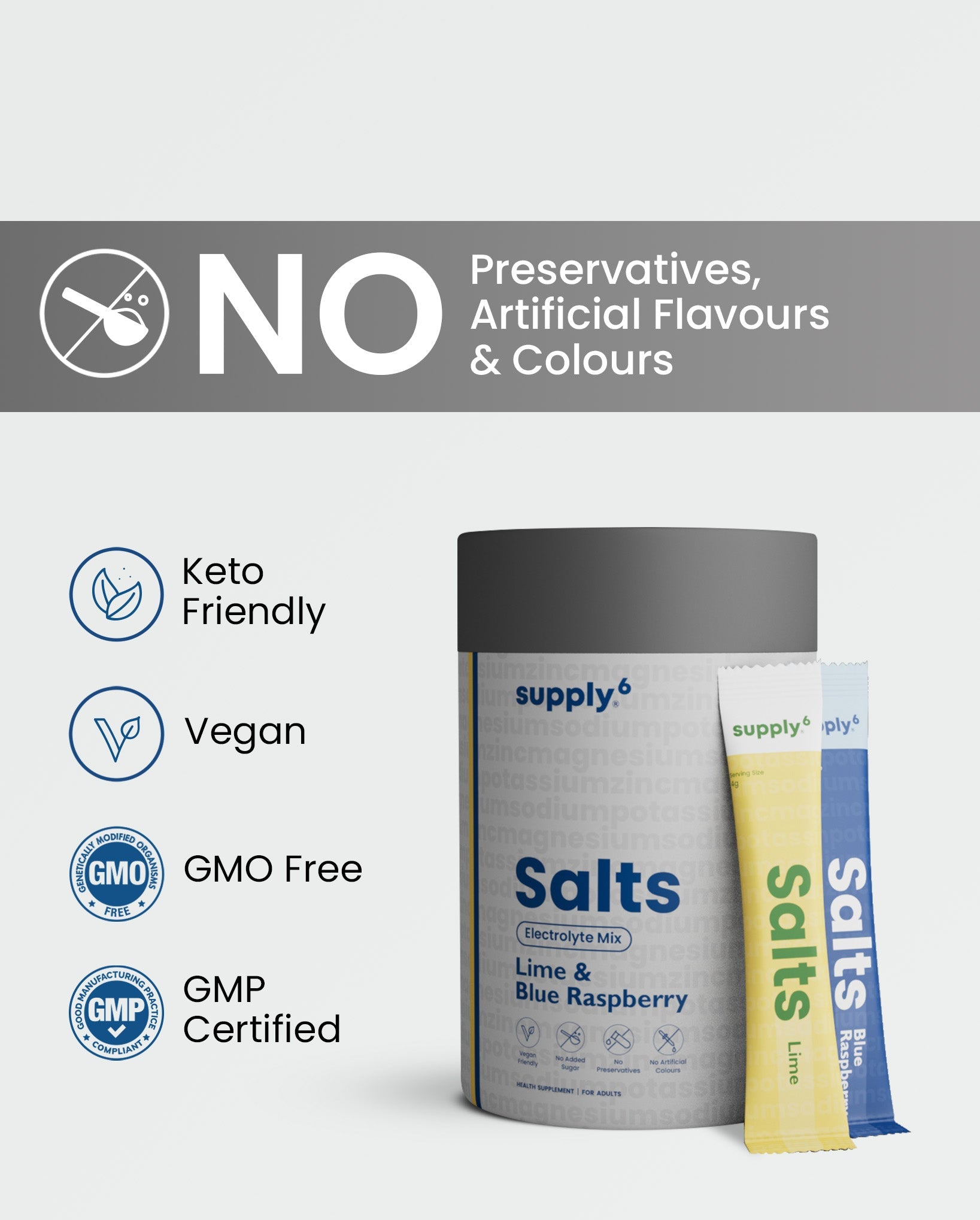 Supply6 Salts - Mixed Flavours