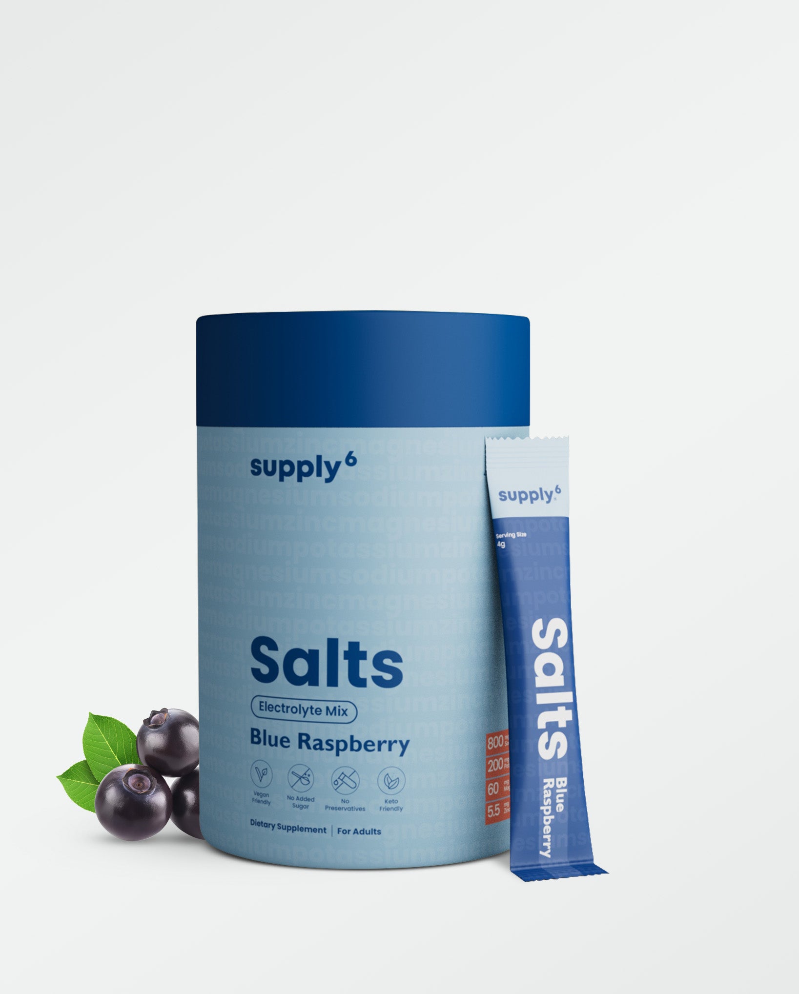 Supply6 Salts - Blue Raspberry